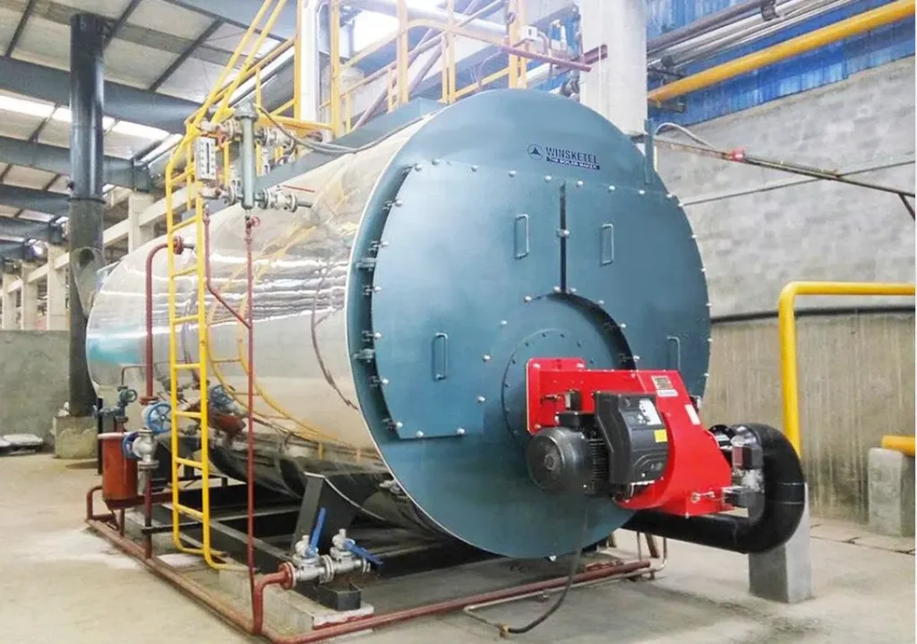 Fire tube boiler horizontal IMB untuk kebutuhan steam boiler industri.